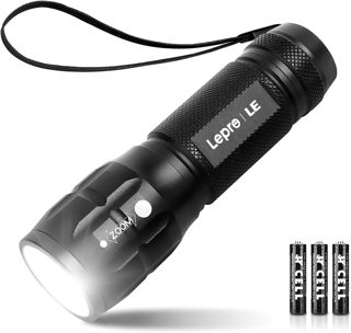 Lepro Lampe Torche Zoomable 3 Piles AAA Incluses