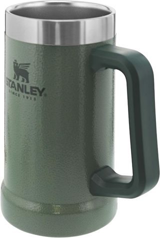 Stanley 1913 Adventure Vacuum Beer Stein 0.7L - Hammertone Green
