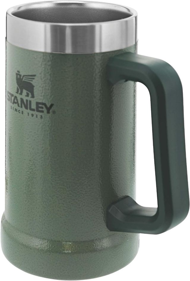 Stanley 1913 Adventure Vacuum Beer Stein 0.7L - Hammertone Green