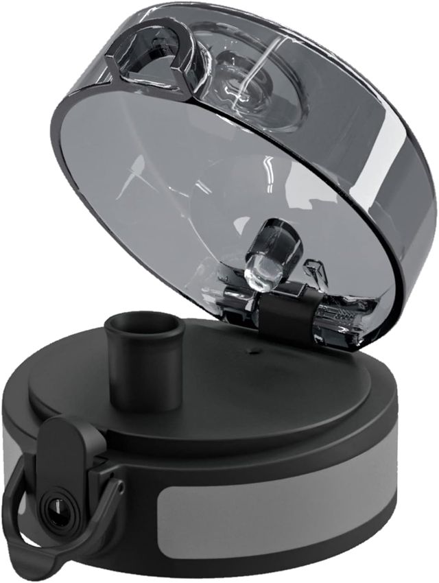 720°DGREE Couvercle de remplacement pour votre "uberBottle" – Bouchon sport compatible avec "simplBottle" - ATTENTION Taille L Convient pour: 650 ml, 1000 ml, 1500 ml, 2000 ml, 2300 ml - Noir