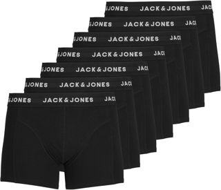 Jack & Jones Jachuey Trunks 7 Pack Boxer Homme (Lot de 7)