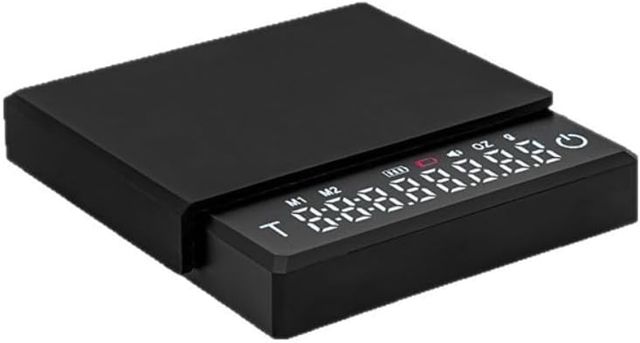 Balance à café numérique en ABS avec précision 0,1 g, design compact