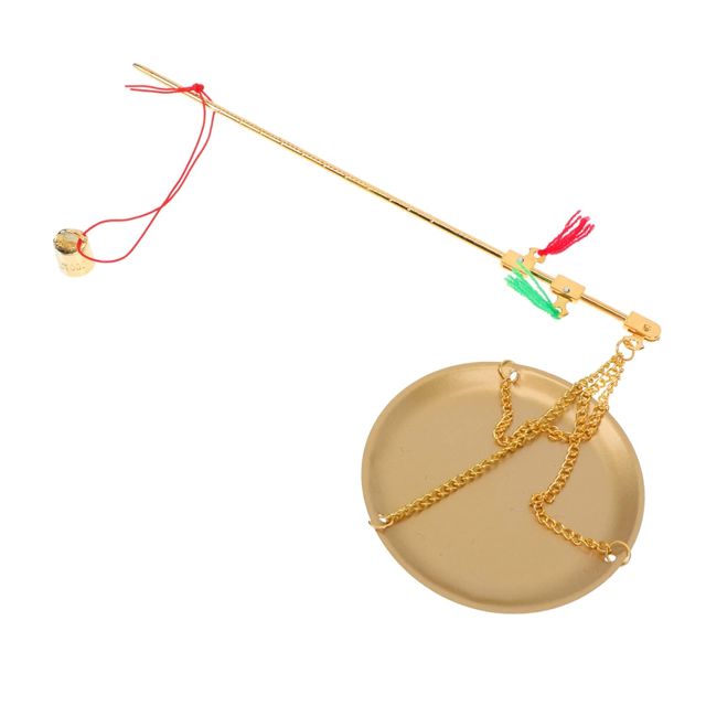 100g Balance de Médecine Chinoise Petite en Cuivre, Ambiance Noël