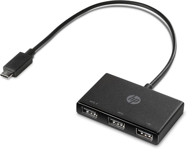 HP-C HUB USB-C vers 3 Ports USB-A