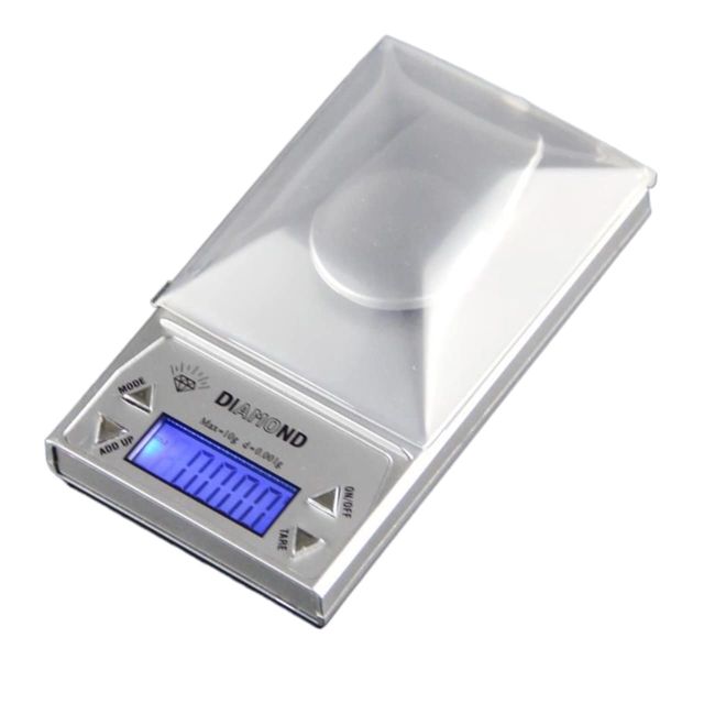 Balance de cuisine Balance d'herbes de bijoux numérique de laboratoire, nouvelle balance de laboratoire portative compacte de haute précision, écran LCD 10/20/50G 0,001g, poids d'équilibre Fournitures
