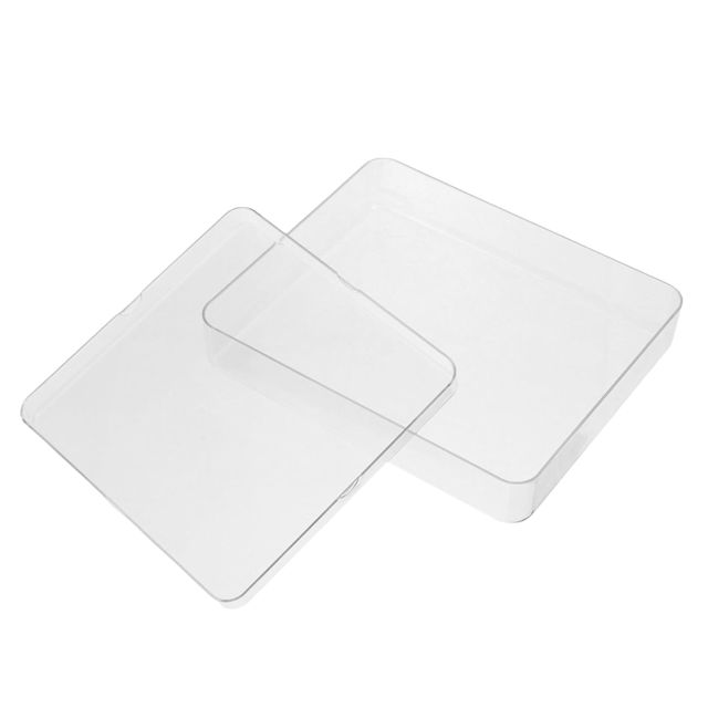 MAGICLULU Casseroles à balance électronique en plastique, lot de 2, plateaux transparents pour pesée précise en cuisine et nutrition