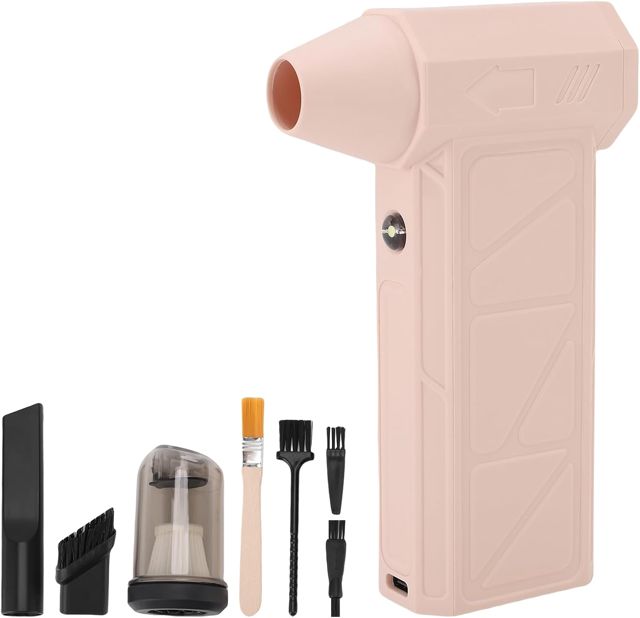 CHICIRIS Turbo Fan Portable Dust Remover, Puissant 130000RPM Rechargeable