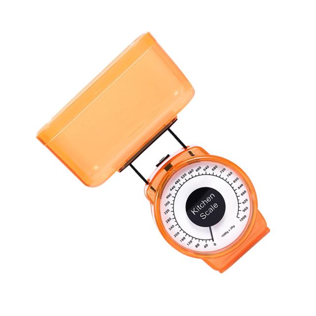 Balance Mécanique Cuisine 1kg, Plastique, sans Batterie