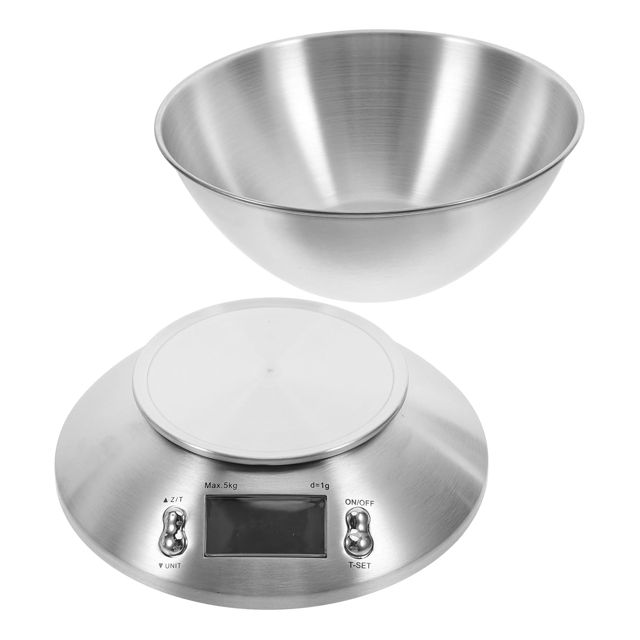 Balance la Cuisine Numérique en Acier Inoxydable 5000g, Conversion