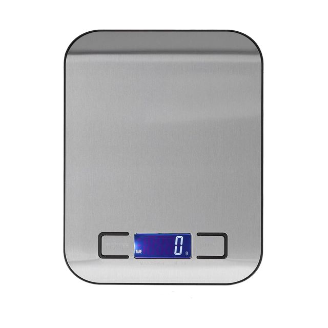 Balance de Cuisine Numérique 5kg Acier Inoxydable Fonction Tare