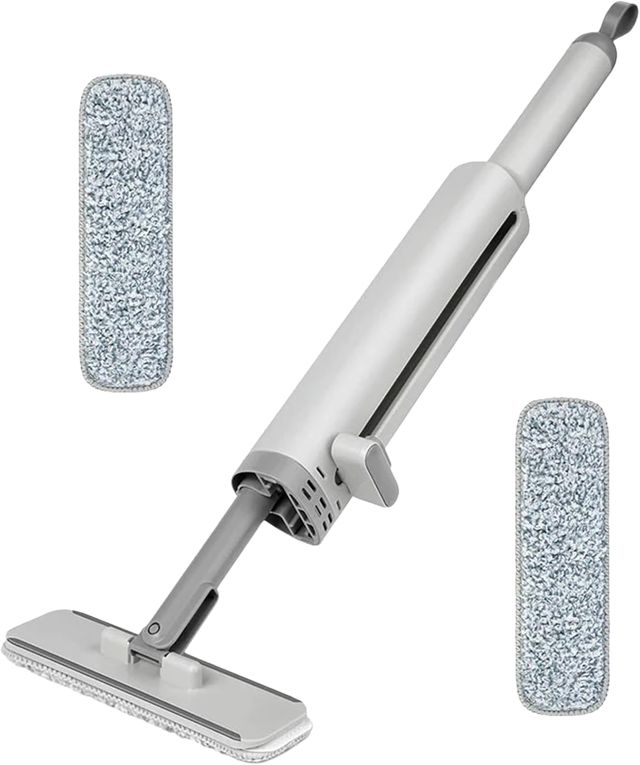 Mini Nettoyage 3 en 1-MOP de Bureau Humide et Sec avec Coussinets en
