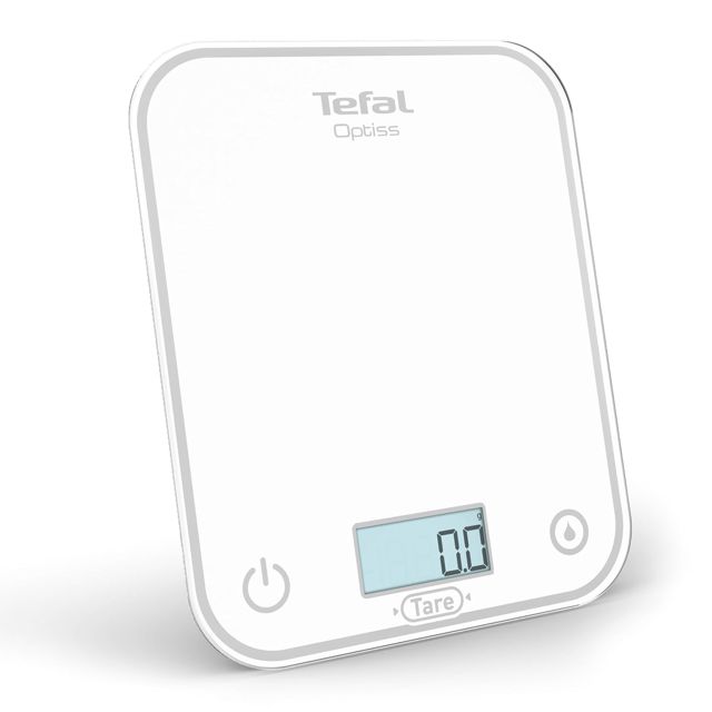 Tefal Optiss Electronic Kitchen Scales 11 lbs White
