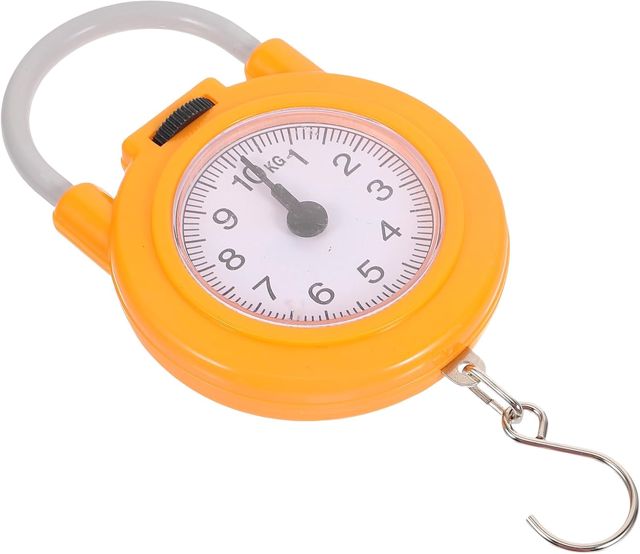 MAGICLULU Balance Suspendue Numérique Portable Dynamomètre Précis, Plastique Léger et Métal Solide, Cuisine et Pêche