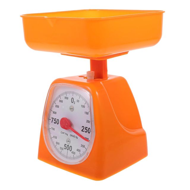 Balance Cuisine à Cadran en Plastique, Précision Élevée Portable
