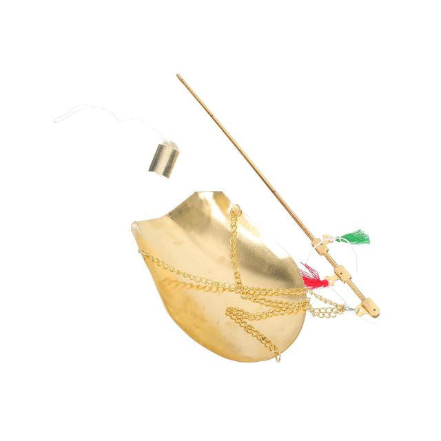 DOITOOL Échelle Balance Cuisine Pratique en Cuivre de Médecine Traditionnelle Chinoise avec Poids Design Délicat pour Bijoux