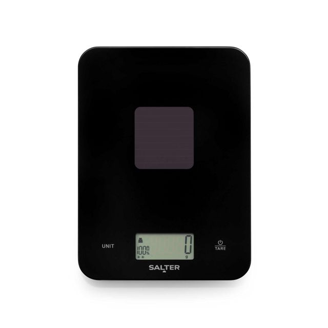 Salter Expert balance de cuisine électronique à énergie solaire, 15 kg