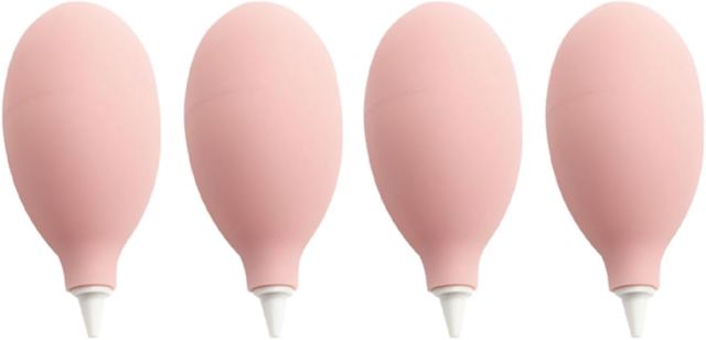 4 pièces Souffleur de Silicone, Nettoyage Doux Anti-Poussière portable