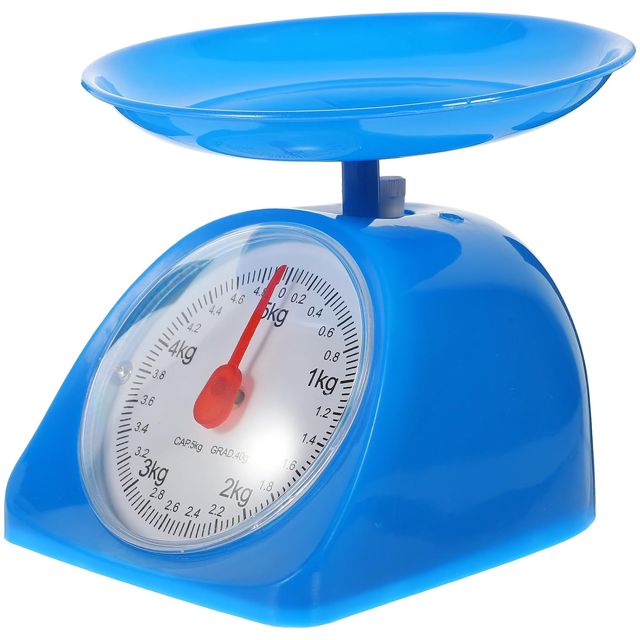 Balance Alimentaire Cuisine 5kg Plateau Amovible et Cadran