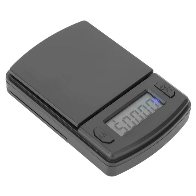 Mini Balance de Poche, Portable Multifonctional Balance de Precision 0.01g avec écran LCD pour La Cuisine Du Bureau à Domicile La Poudre Médicinale Les PièCes de Café Vanille
