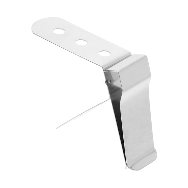 ABOOFAN Pince pour Thermomètre Acier Inoxydable Support de Sonde Pratique Outil de Cuisine pour Lait et Cuisson