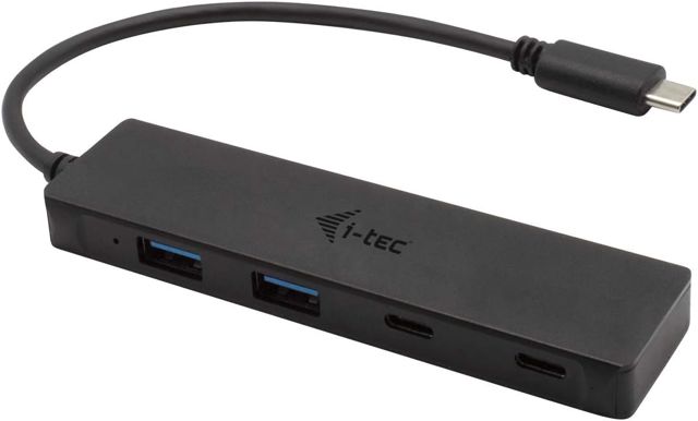 i-tec USB-C Metal HUB at 2 Ports USB 3.0 + 2 USB-C