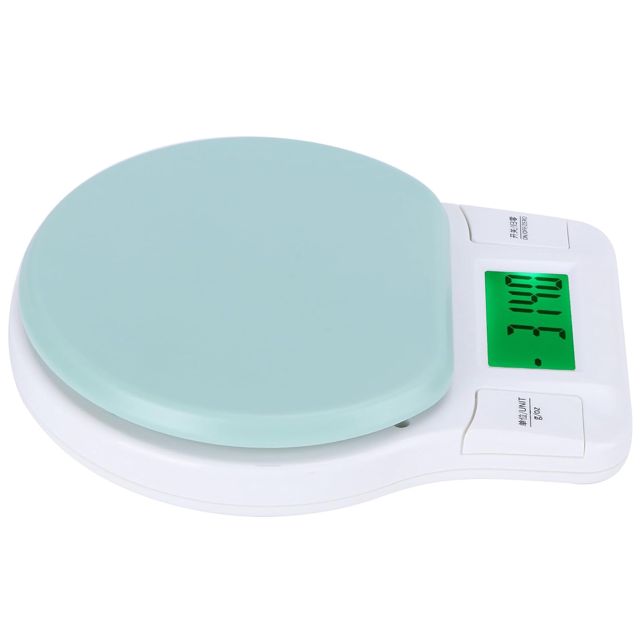 Fdit Balance de Cuisine, Capteur de Haute Précision 12,5x15,8 Cm
