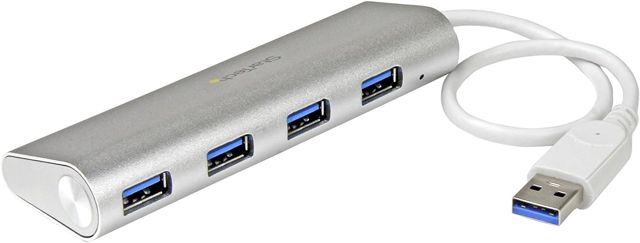 StarTech Hub USB-A 4 Ports 5Gbps, Ethernet GbE, Bus (ST43004UA)