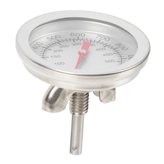 Thermomètre pour Barbecue en Acier Inoxydable, Double Échelle ℃ ℉