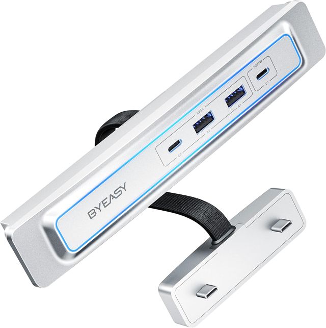 BYEASY Hub USB pour Tesla Model Y, Station d'accueil pour Tesla Model 3, Accessoire pour modèle Y 2021 2022 2023