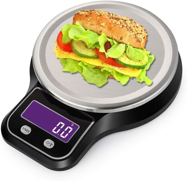 Balance cuisine Kitchen Scale Digital Food Diet Balance de cuisine Balance Balance Balance LED Électronique Cuisson Mesure Outils Balance Ménagère 3000g /0.1g (Couleur : Le jaune)