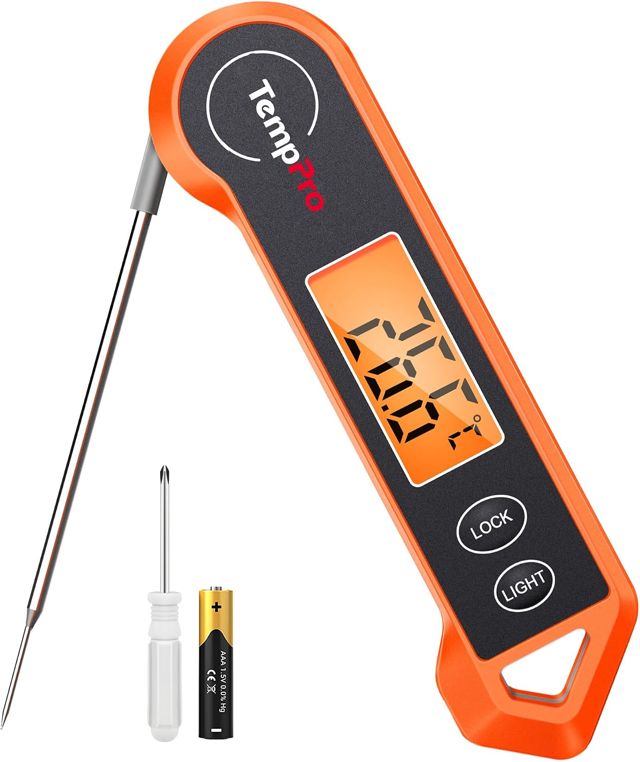 TempPro TP19H Thermomètre à viande numérique, Thermomètre Alimentaire