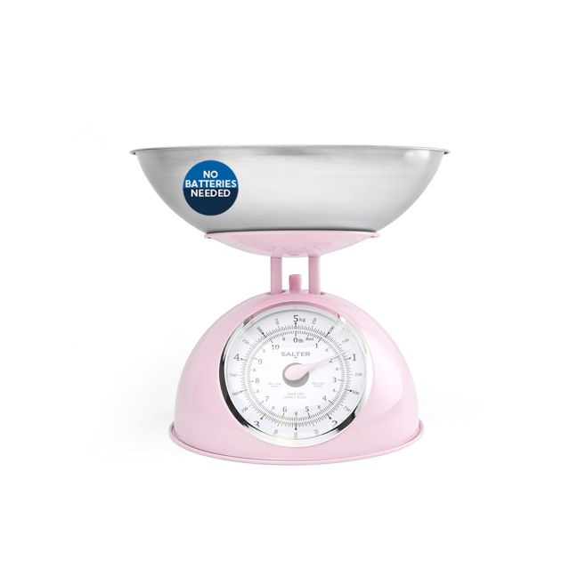Salter Timeless Balance de cuisine mécanique 5 kg, sans pile