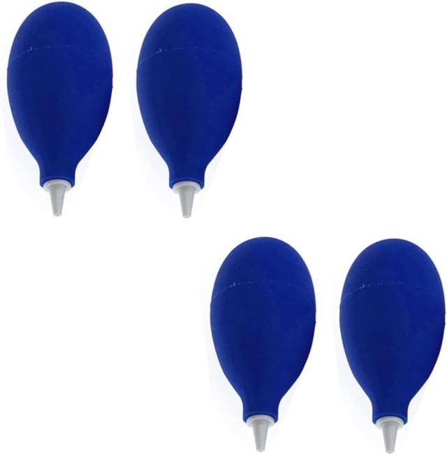 Bleu Souffleur de Silicone 4 Pièces pour Nettoyage et Ordinateur