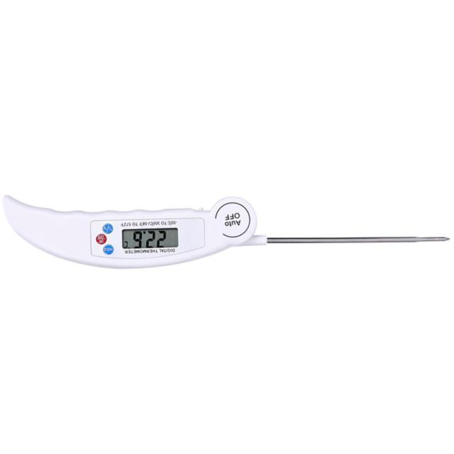 Artibetter Thermomètre à Viande Thermomètre Digital Précis Sonde en Acier Inoxydable Pliable Lecture Facile et Instantanée pour Barbecue Cuisine en Plein Air