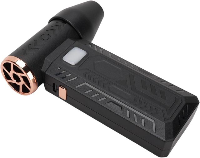 Cryfokt Plumeau D'Air électrique, Souffleur à Jet Portable, Puissant et Rechargeable, pour les Aventures de Camping en Plein Air, Conception Légère, 8000mAh (WHITE)