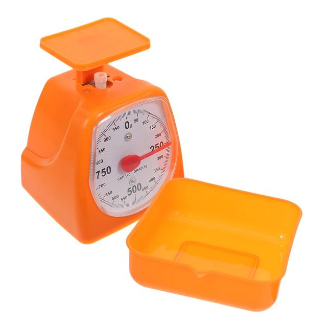 Balance Cuisine à Cadran 1kg, Pesée Précise sans Piles pour Aliments
