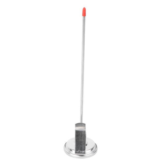 Thermomètre de Cuisson en Acier Inoxydable Argenté pour Barbecue