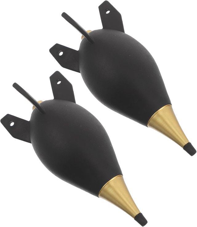 2 Pièces Souffleur de Nettoyage, Portable Noir
