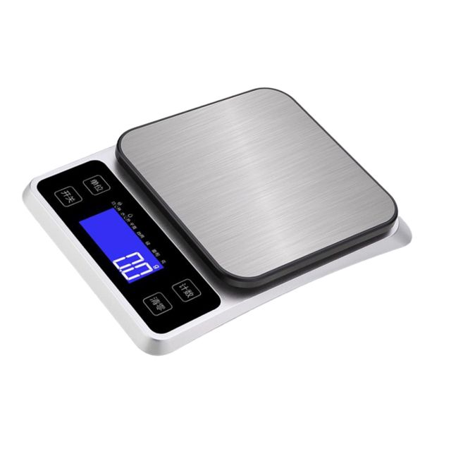 Balance Cuisine Numérique 1 G en Acier Inoxydable 5kg