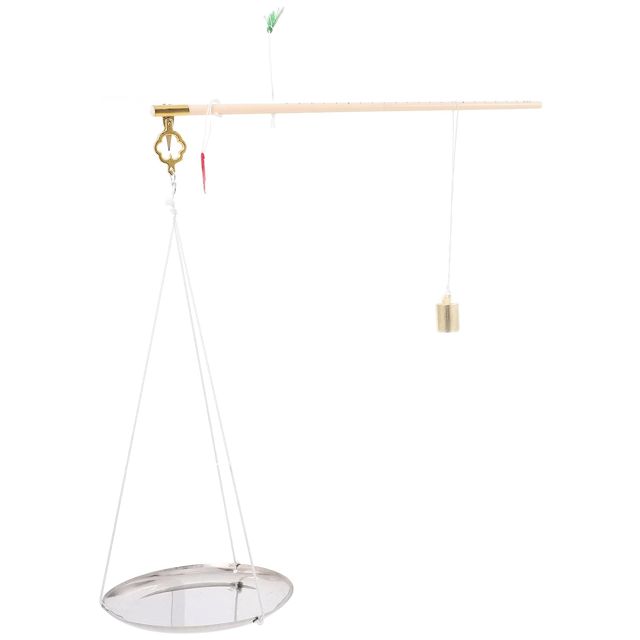 Balance Alimentaire Portable Manuelle en Fer, Précision Élevée, Argenté