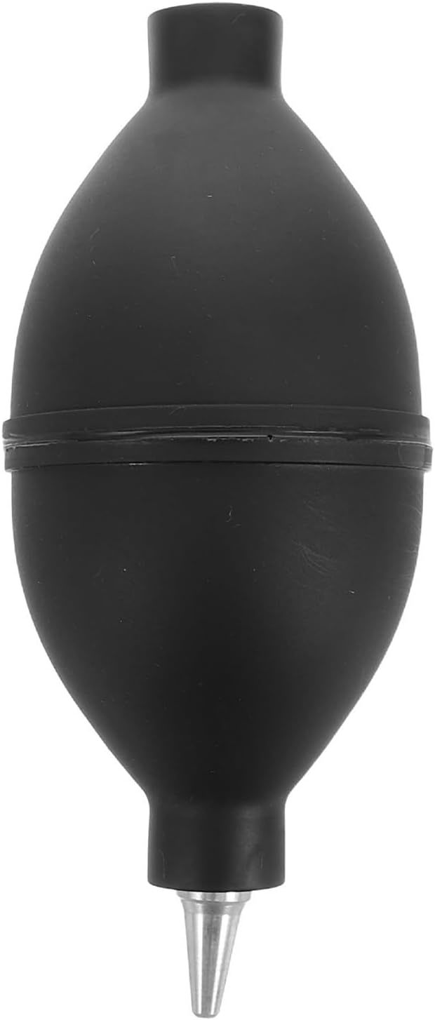 Ciieeo Souffleur de Poussière Manuel pour Café, Métal Noir, Embout Précis