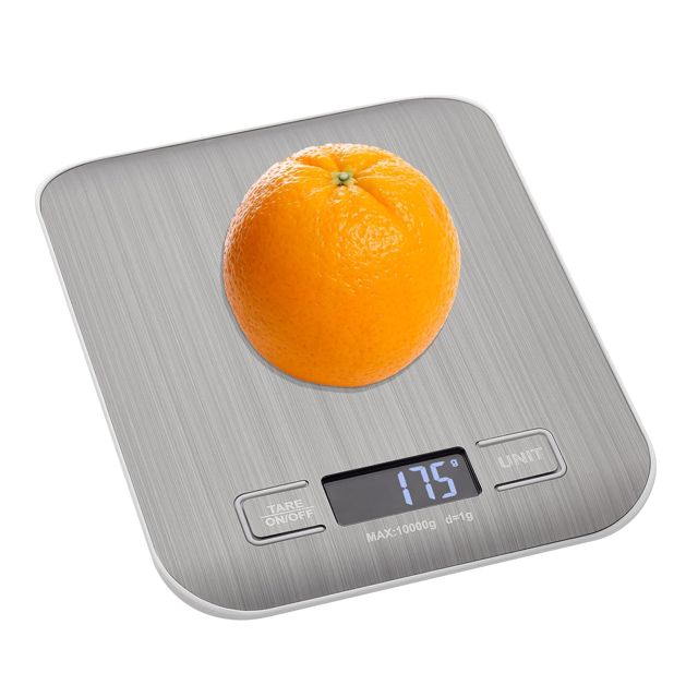 TFA Dostmann Balance de cuisine numérique Amaretti, 50.2004.54, avec fonction de pesée tare, fonction d'arrêt prolongé, balance numérique pour aliments jusqu'à 10 kg, moderne, affichage éclairé