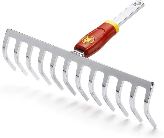 Outils Wolf, Râteau 12 Dents Multi-Star, DRM30 Multicolore 14 x 14 x 21 cm