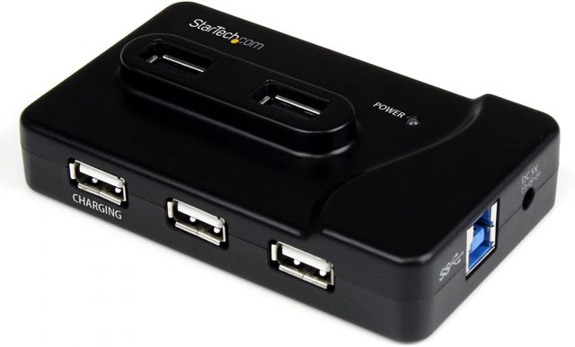 StarTech Hub USB-A 10 Ports 5Gbps, 2 Ports Charge Rapide (ST103008U2C)