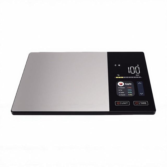 Dpofirs Balance de Cuisine Numérique, Balance Alimentaire Nutritionnelle de Haute Précision avec écran LCD pour la Cuisson et la Préparation des Repas