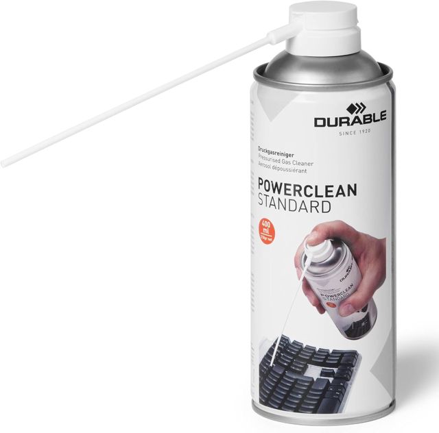 Durable Powerclean Standard Bombe Air Sec, 400 ml, 1 pièce, 579619