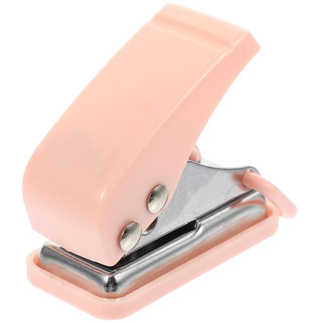 Mini Inoxydable en Acier Rose Monotrou et Perforatrice Plastique
