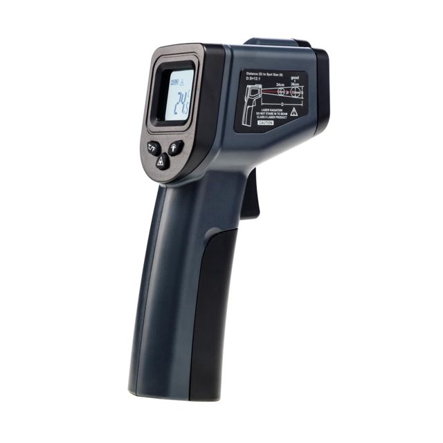 thermomètre infrarouge sans contact, jusqu'à 550 °C