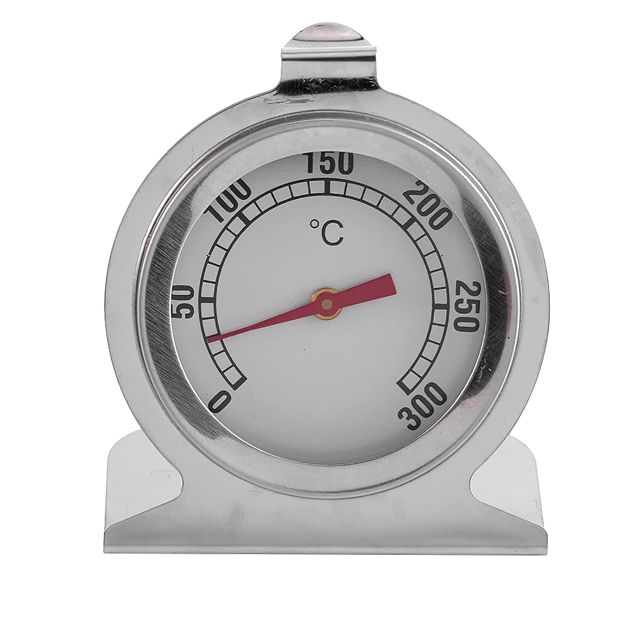 Haofy Mini Thermomètre de Four, Outil de Mesure Précis de la Température en Acier Inoxydable pour la Cuisson, 0 à 300 Celsius, Essentiel pour les Cuisines Domestiques