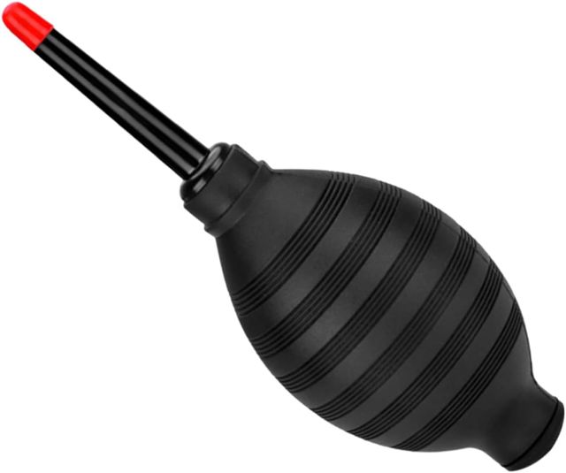 Alipis Souffleur Compact Noir en Silicone et Plastique à Air Réglable